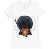 run! Ladies Fitted T-Shirt