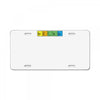 bazinga periodic table funny funny birthday present gift License Plate