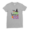i can a drive a stick Ladies Fitted T-Shirt