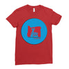 please blu Ladies Fitted T-Shirt