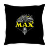 mad mask Throw Pillow