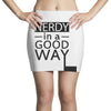 nerdy in a good way Mini Skirts