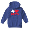 Texas Loves Beto Youth Hoodie