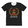 Queens Crown All Over Women's T-shirt