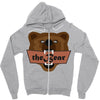 the bear Zipper Hoodie