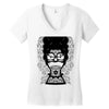 marge simpson Women's V-Neck T-Shirt