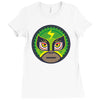 lucha libre   green Ladies Fitted T-Shirt