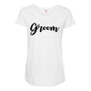 groom Maternity Scoop Neck T-shirt