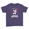 Born Unicorns-Born April Youth Tee