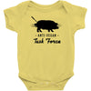anti vegan task force Baby Bodysuit