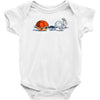 the hare and the shell Baby Bodysuit