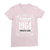 vintage made in 1964 perfectly aged a living legend Ladies Fitted T-Shirt