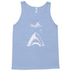 shark attack swimmer Tank Top