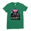 every second counts Ladies Fitted T-Shirt