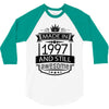 Made In 1997 And Still Awesome 3/4 Sleeve Shirt