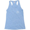 kale'em with kindness pocket Racerback Tank
