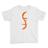 helix of heroes funny retro sci fi superhero symbol cool logo Youth Tee