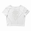 minimalist reaper mask Crop Top