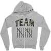 team 10 by jake paul Zipper Hoodie