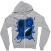 pocketless universe Zipper Hoodie