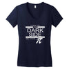 come to dark side we have pi Women's V-Neck T-Shirt