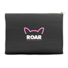 pussy roar - women's march alliance white logo Accessory Pouches