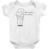 bad poetry Baby Bodysuit