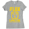 back to the future inspired flux capacitor delorean movie Ladies Fitted T-Shirt