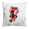 deadpool time Throw Pillow
