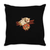 tough cookie and leche libre Throw Pillow