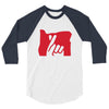 hand love 3/4 Sleeve Shirt