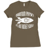quantum physics not rocket Ladies Fitted T-Shirt