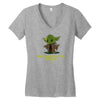 size matters not Women's V-Neck T-Shirt