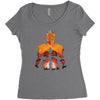 time to praise the sun Women's Triblend Scoop T-shirt
