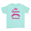 queens are born in november Youth Tee