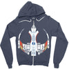 rebel ship Zipper Hoodie