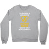 I'm Raising A Child With Childhood Cancer What's Your Super Power Crewneck Sweatshirt