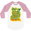 cat monster 3/4 Sleeve Shirt