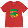 pizza turtle V-Neck Tee