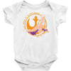 i'm not a princess Baby Onesie