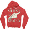 silent but deadly blow Zipper Hoodie