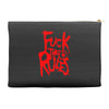 arch enemy fuck the rules Accessory Pouches