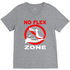 no flex zone arm gym workout V-Neck Tee