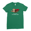super lazy Ladies Fitted T-Shirt