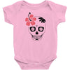 day of dead sugar skull Baby Bodysuit