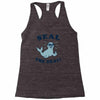 seal the deal Racerback Tank