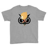 funny black gamming Youth Tee