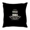 premium vintage 1993 classic perfectly aged limited edition Throw Pillow