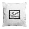 trust or die Throw Pillow