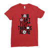 Fight Alone Avengers Ladies Fitted T-Shirt